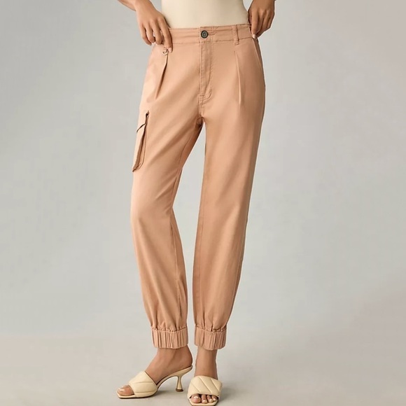 NWT Anthropologie Pilcro Low Rise Relaxed Cargo Jogger Pants - Picture 2 of 10